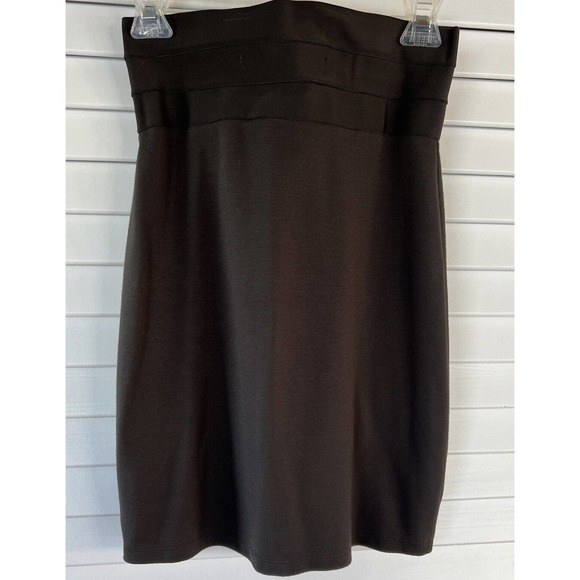 Max Studio Black Pencil Skirt Stretch Short Size XS - Picture 5 of 5